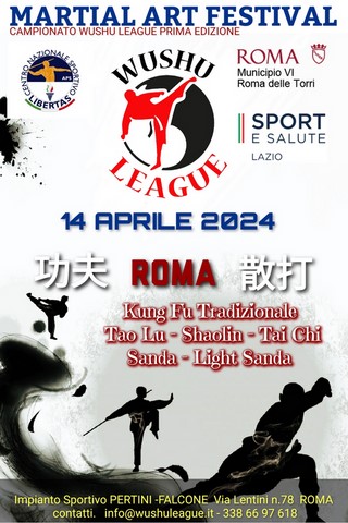 Locandina Wushu League